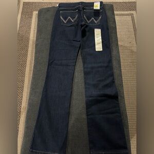Wrangler Q baby Indigo Women's Boot Cut Jeans